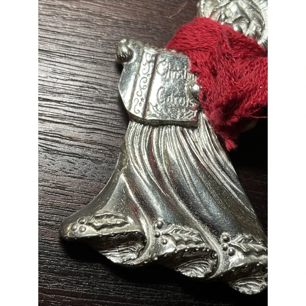 Lenox Christmas Caroler Ornament Kirk Stieff Collection‎ Pewter
